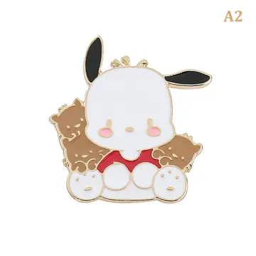 Sanrio Hello Kitty Anime My Melody Plush Badges Lapel Pins For Backpacks  Brooches Cute Jewelry Collar Jeans Clothes Accessories