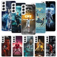 ซุปเปอร์สตาร์อาร์-โรนัลโด้ CR7เคสโทรศัพท์ฟุตบอล,Samsung Galaxy S20เอฟอี S10บวก S23 S22 S21 S9 S10E เป็นพิเศษ S8เคสโทรศัพท์วิบวับขอบ S7