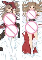 ปลอกหมอนเท่านั้น2WAY Senran Kagura: Shinovi Vs. Dakimakura Pillowcase Otaku Moegirl ปลอกหมอนกอดเกมร่างกาย Galgame Character