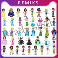 【hot sale】 ▩✼◊ B02 Friends Girl Princess Series Minifigures Building Blocks Anna Aisha DIY Assembly Toy Girl Gift