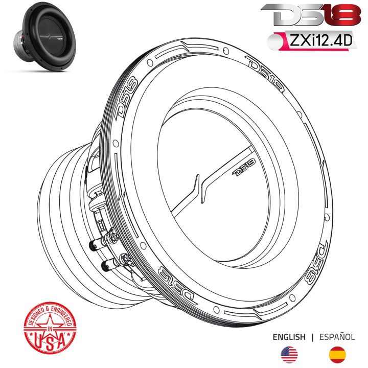 ดอกลำโพงซับวูฟเฟอร์-12นิ้ว-ds18-รุ่นzxi12-4d-เหล็กปั้ม-วอยส์คู่-กำลังขับ-2000วัตต์-แม่เหล็ก-4ชั้น-เสียงเบสดุดัน-แนะนำเลย-เครื่องเสียงติดรถยนต์