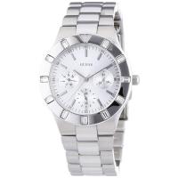 นาฬิกาข้อมือผู้หญิง Guess Glisten Silver Dial Ladies Watch W11610L1