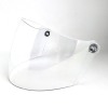 Kính rời dành cho mũ bảo hiểm trùm 3 4 đầu bktec - bk19 - kính trắng trong - ảnh sản phẩm 1