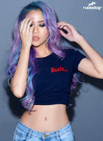 Rudedog ผู้หญิง เสื้อยืด รุ่น Only