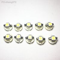 10PCS B8.4 LED Brand New T5 B8.4D 5050 1SMD Side Indicator Lights Car Light Instrument Bulbs Gauge Dashboard Lamp 12V