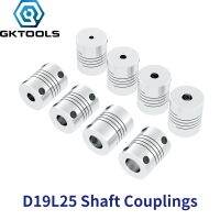 D19xL25 Aluminium Flexible Shaft Coupling 5/6/6.35/8/10mm CNC Stepper Motor Coupler Encoders Engraving Machine 3d Printer Parts