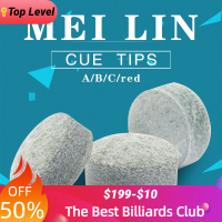 MEI LIN สนุ๊กเกอร์คิวเคล็ดลับ50ชิ้น10.5มิลลิเมตร11มิลลิเมตรเคล็ดลับ Abc สีแดงสระว่ายน้ำคิวเคล็ดลับบิลเลียดคิวหนังหัวบิลเลียดอุปกรณ์เคล็ดลับ