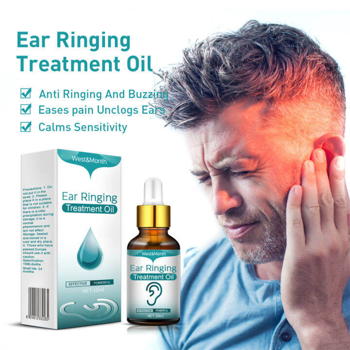 [Ready Stock] Original Ear Ringing Treatment Oil Ear Ringing Tinnitus