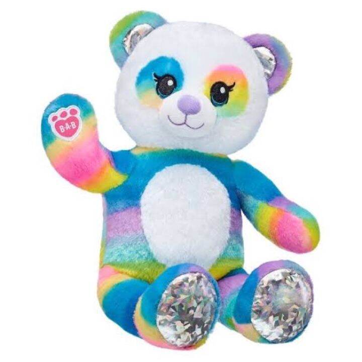 new-ตุ๊กตาหมีสีรุ้ง-บิ้วอะแบร์-build-a-bear-new-collection-2020-รุ่นใหม่ออกปีล่าสุด-มือสอง-rainbow-friends