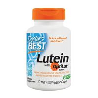 Doctors Best, Lutein with OptiLut, 10 mg, 120 Veggie Caps