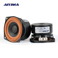 AIYIMA 2Pcs 2.5นิ้วเสียงแบบพกพาลำโพง4โอห์ม8Ohm 15W Full Range Hifi Bass ลำโพง DIY สำหรับโฮมเธียเตอร์