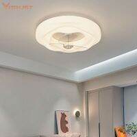 Ceiling Fans with Lights Remote Control Low Profile Flush Mount Ceiling Fans for Bedroom Living Room Exhaust Fans