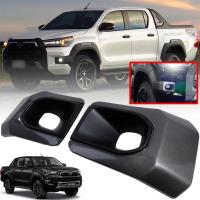 ครอบไฟตัดหมอก ครอบสปอร์ตไลท์ รุ่น โตโยต้า ไฮลักซ์ รีโว้ TOYOTA HILUX REVO ปี 2020 - 2021 สีดำ 1 คู่