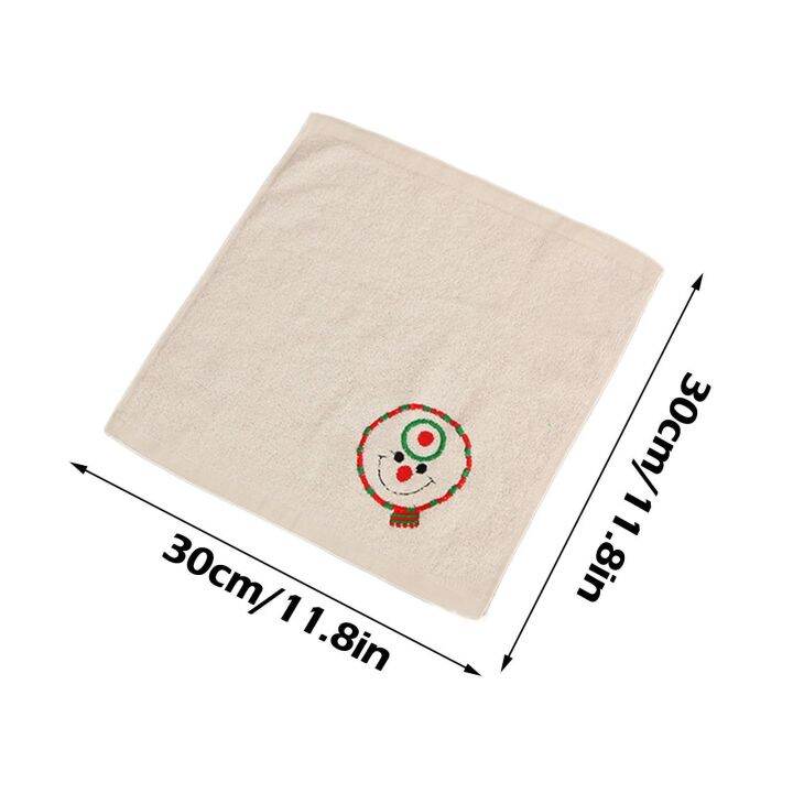 christmas-cake-shape-towel-snowman-dinner-decor-2022-embroidered-towel-for-2023-christmas-eve-new-year-children-39-s-gift-u7o1