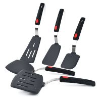 5-Piece Silicone Spatula Set Heat-Resistant Non-Stick Rubber Kitchen Spatula for Cooking, Baking and Stirring