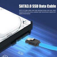 สายเคเบิ้ล SATA 6Gbps SATA3.0 SSD คอมพิวเตอร์สายสำหรับข้อมูลสำหรับการใช้งานระดับมืออาชีพ