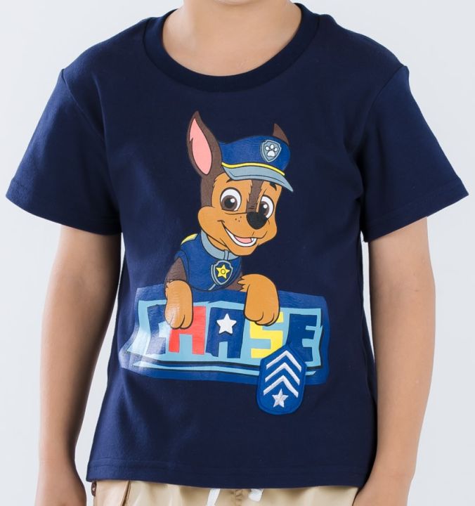 PAW PATROL : PTNYT1002  เสื้อแขนสั้นเด็กลิขสิทธิ์แท้