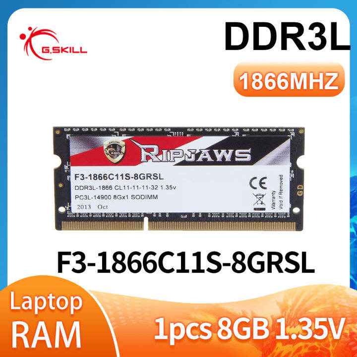 A-Tech 32GB Kit (4x8GB) DDR3 1866MHz SODIMM PC3-14900 CL13 1.35V Non - Foto 5