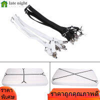 【sale】[Late Night] สายรัดผ้าปูที่นอน เข็มขัดรัดผ้าปูที่นอน รัดมุม4มุม อุปกรณ์เสริมผ้าปูที่นอน