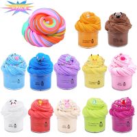 Mixing Fluffy Floam Slimes Scented Stress Supplies Plasticine 12 Kinds Polymer Clay 30ml