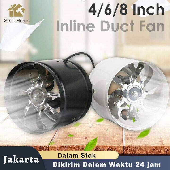 Exhaust Fan Inline Duct Kitchen Extractor Metal Toilet Fan Industrial