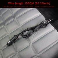 12V Car Interior Backseat Heated Cushion Comfortable Soft Heating Pad Warm-keeping Mat Vehicle Mounted Accessory Black