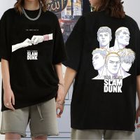 2022อะนิเมะ Streetwear Unisex เสื้อยืดแฟชั่นญี่ปุ่น Anime First Slam Dunk Harajuku เสื้อยืด