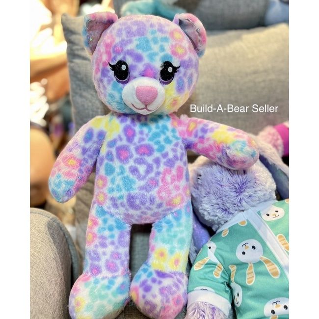 รุ่นใหม่ล่าสุด2020-ตุ๊กตาหมีบิ้วอะแบร์-สีรุ้ง-เรนโบว์เฟรน-build-a-bear-สินค้ามือสองคุณภาพสูงนำเข้าจากอเมริกา