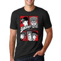 ราคาถูกjojo bizarre เสื้อยืดพิมพ์ลาย adventure manga สําหรับผู้ชายS-5XL