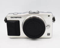 Olympus Pen Lite E-PM2 Mirrorless Digital Camera Body only, Face Detection with Eye Detect, PictBridge compatible, Image Share Technology, Professional Audio Sound Capture, Live Guide, 3D Still Shooting, In-Camera Advanced Arts Filters Full 1080i HD Video