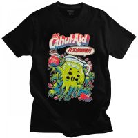 Kawaii Cthulhu Man Tเสื้อPre-Shrunk Cottonน่ารักการ์ตูนStreetwear Tee Topsแขนสั้นแฟชั่นเสื้อยืดMerch