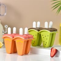 hot【cw】 Mold With Cover Watermelon Homemade Popsicle Mould Frozen Juice Make Tools