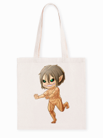 กระเป๋าผ้า attacktitan กระเป๋าผ้าพิมพ์ลาย กระเป๋าผ้าCotton 100%