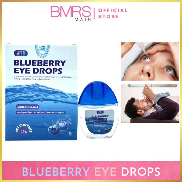 Original BLUEBERRY EYE DROPS for Clear Vision Dry Eyes Congestion Eyes
