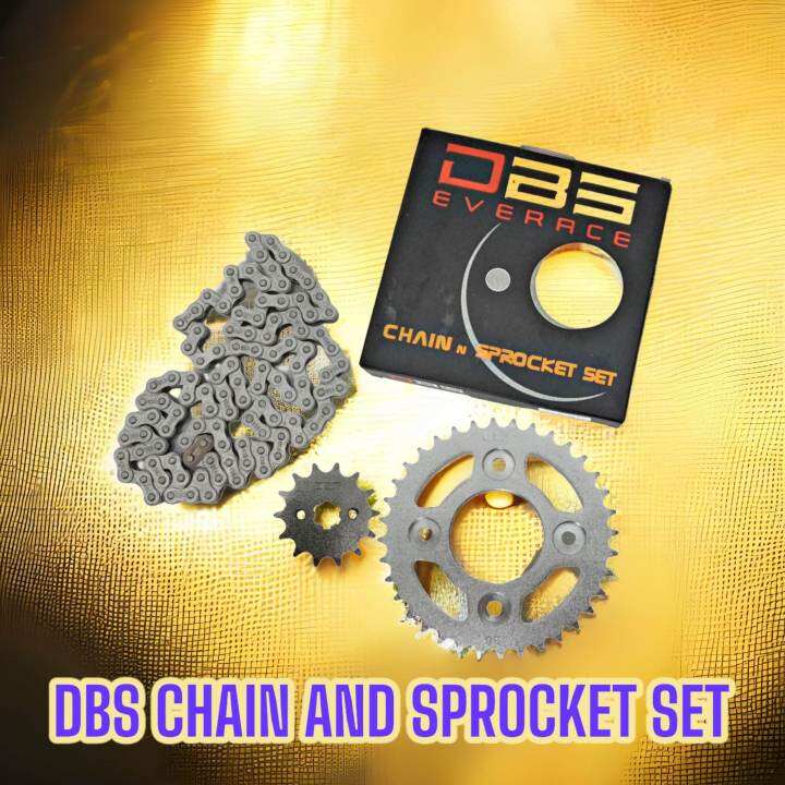 DBS CHAIN AND SPROCKET SET GENUINE PARTS Lazada PH