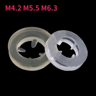 【CW】 M4.2 M5.5 M6.3 Drilling Tail Screw Non slip Waterproof Four Corners of Plastic Flat Washers Insulating Gaskets