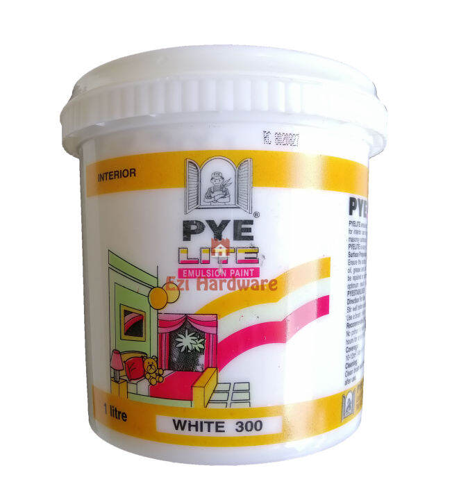 Wall paint White Colour 1Liter Lazada