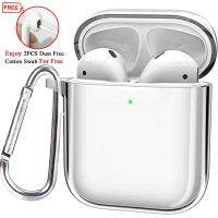 【Popular】 【No-profit】 2กรณี Airpods2อากาศเคส Airpods1ฝาครอบหูฟัง Airpod Funda กล่องใส่กระเป๋าชาร์จบลูทูธ