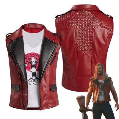 CODTheresa Finger Thor: Love and Thunder Cosplay Costume Vest Outfits Halloween Carnival Suit Full Set
