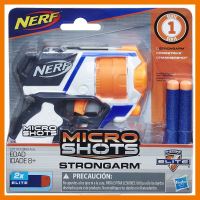 สินค้าขายดี!!! ของเล่น ปืนเนิร์ฟ เนิร์ฟ Nerf MicroShots N-Strike Elite Strongarm เนิฟ ของแท้ ของเล่น โมเดล โมเดลรถ ของเล่น ของขวัญ ของสะสม รถ หุ่นยนต์ ตุ๊กตา โมเดลนักฟุตบอล ฟิกเกอร์ Model