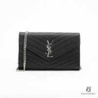 YSL WOC 9" BLACK CHEVRON SHW