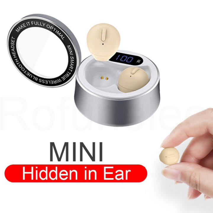 Concealable earbuds discount