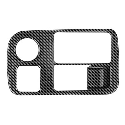 Switch Button Cover Car Headlight Adjustment Frame Sticker for Hyundai Ioniq 6 2022 2023