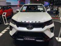 แต่งรถตัวอักษร Toyotta Fortuner 2022 รุ่น LEADER  (แบบ บาง สีดำ บอร์น) ราคาขายส่ง ส่งฟรี