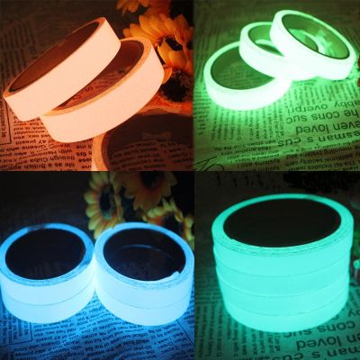 6 Types Glow Tape Self-adhesive Sticker Luminous Tape Glow In The Dark Striking Night Warning Luminous Tape Home Improvement
