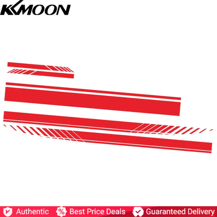 Autocollant Bande Damier Noir Pour Capot/voiture - Décoration Style Sportif