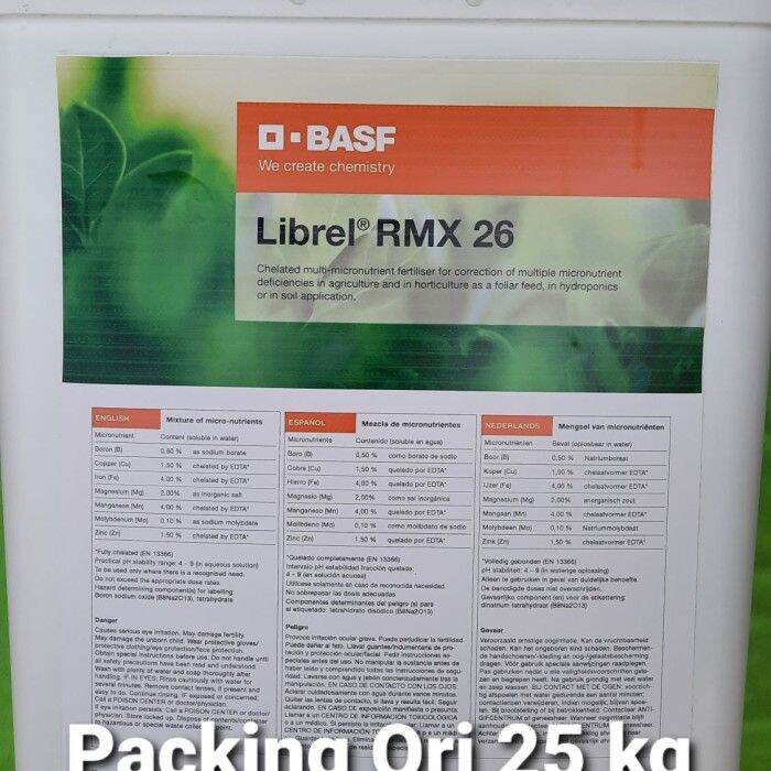 Pupuk Mikro Mix Basf Librel Rmx Hidroponik Grade Kg Lazada