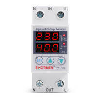 SINOTIMER SVP-916 over Voltage Protection Limit Current Dual Display Surge Protector 220V Automatic Voltage Relay