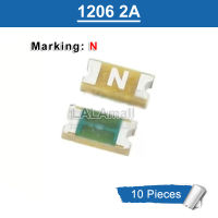 10ชิ้น0466ชุด1206ฟิวส์ขาดเร็ว2A ฟิวส์63V เครื่องหมายและฟิล์มแผ่นบาง SMD ฟิวส์0466002 .Nrhf 0466002ของแท้ใหม่