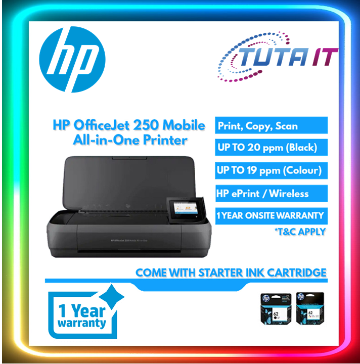 Ready Stock]HP OfficeJet 250 Mobile AllinOne Printer Lazada